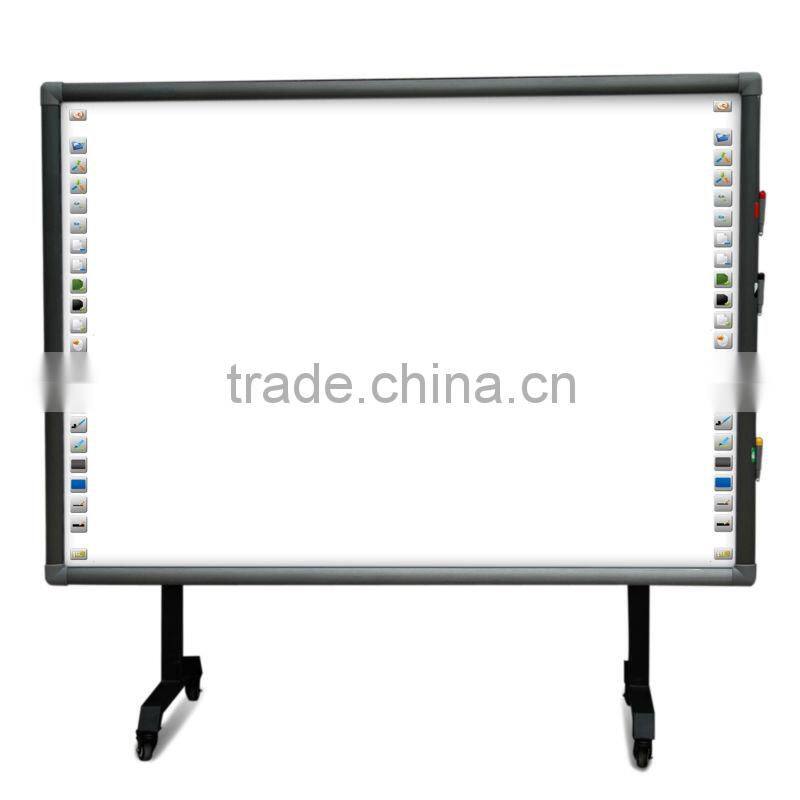 103inch infrared finger touch interactive whiteboard for education