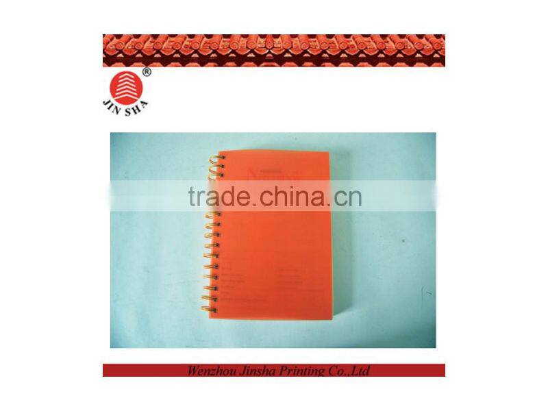 school supply wholesale PP spiral notebook with best price