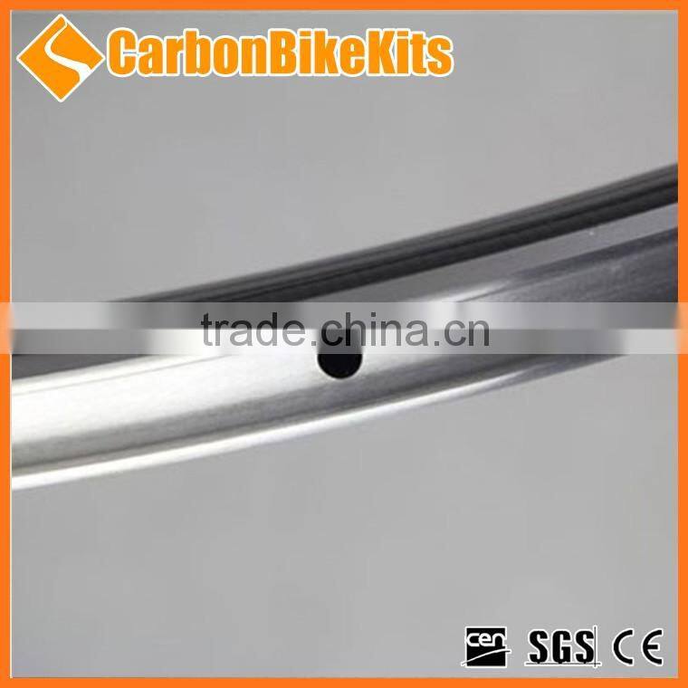 CarbonbikeKits CA50-23 50mm Clincher Carbon Fiber Bike Rim With Alloy Braking Surface