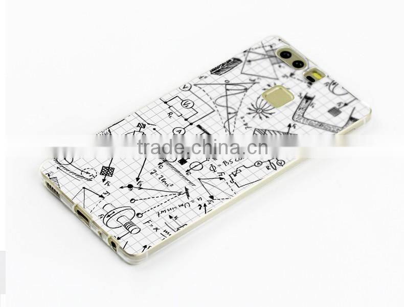 Custom logo 2016 celulares tpu mobile phone back cover case for huawei lite P9 for sony m5 mobile phone