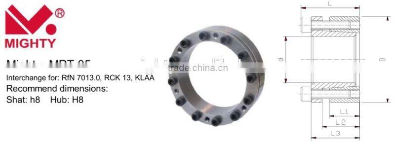 SATI Standard Self-Centering Medium-High Torque Keyless Locking Devices KLAA