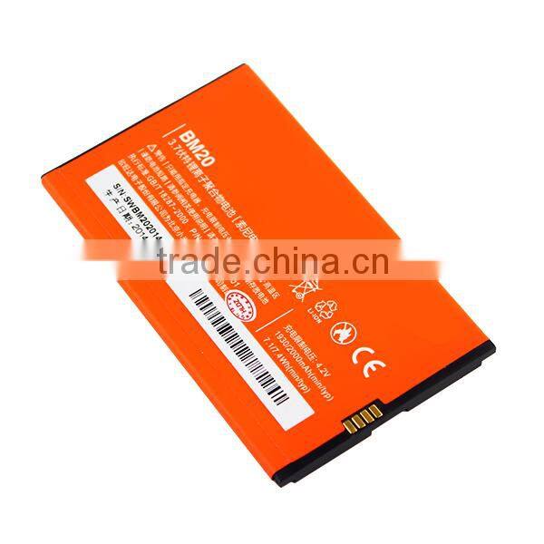 2000mAh genuine Mobile phone battery BM20 for xiaomi M2 M2S