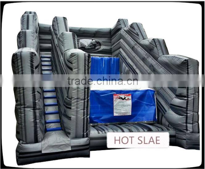 new design outdoor inflatable cliff jump / inflatable sports game