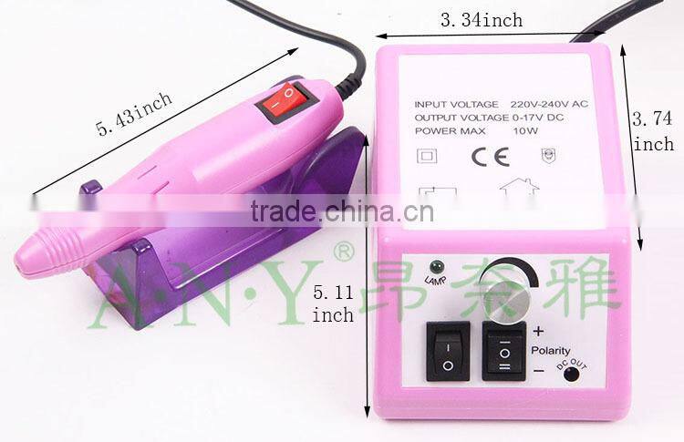 Professional Electric Nail Art Salon Portable Drill Vacuum Manicure Machine 20000rpm