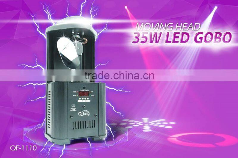 35W LED scanner ( rotation gobo) / professional dj show lighting / LED stage light