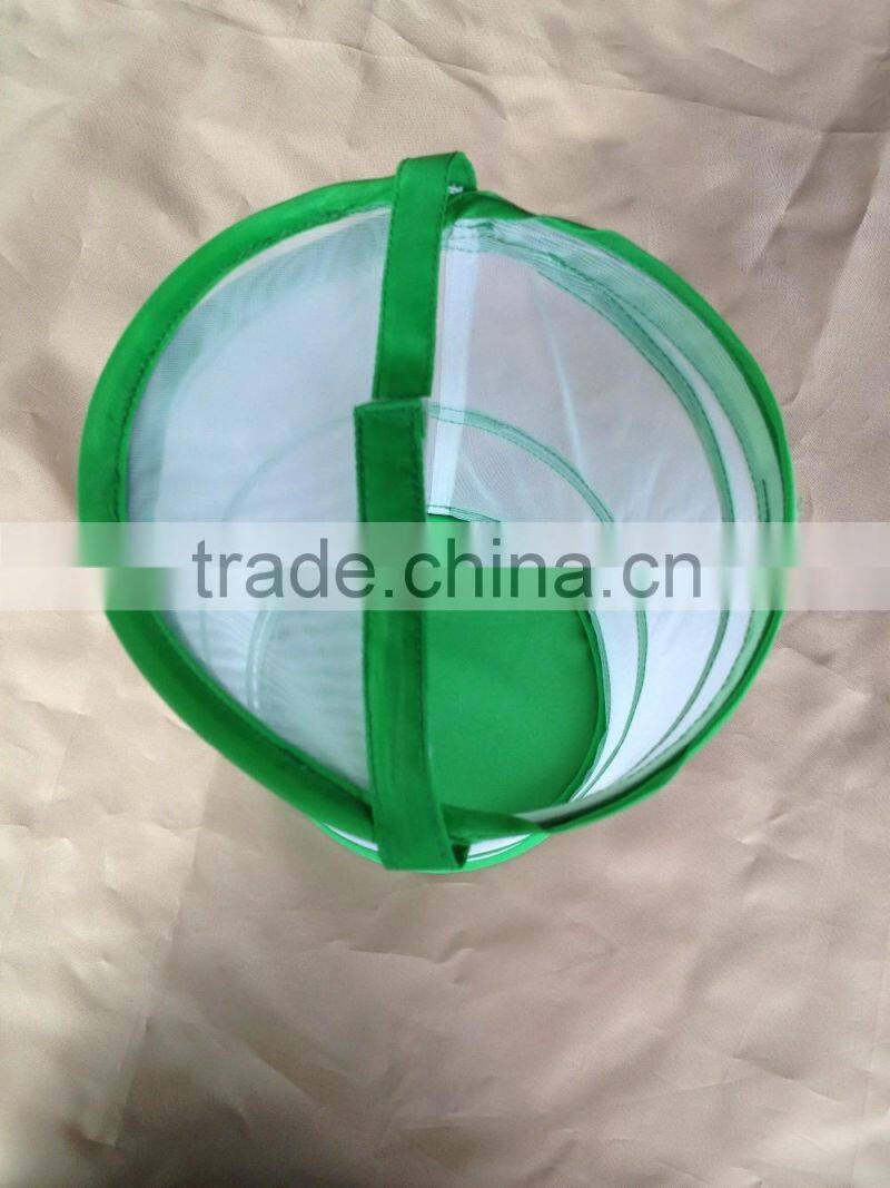 Portable mesh mini bird cage