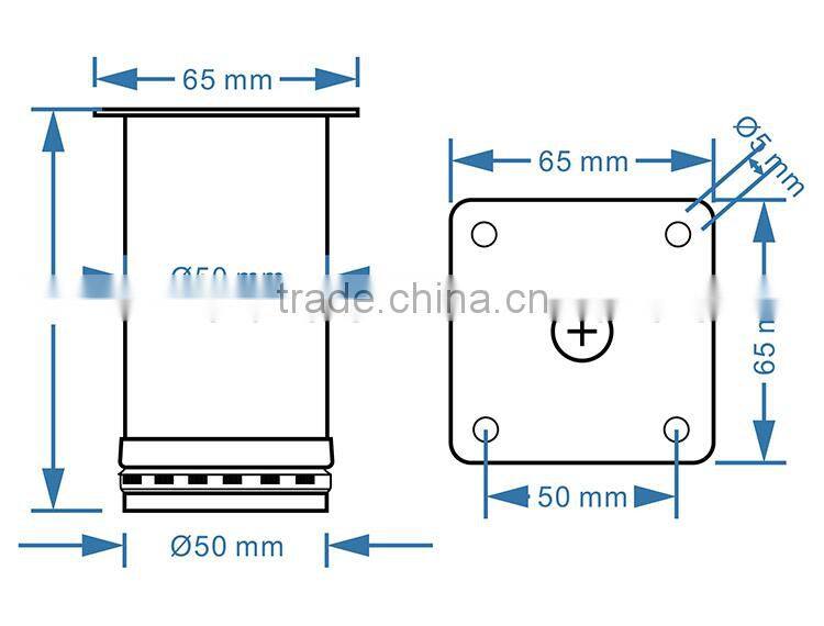 height adjustable popular stainless steel cabinet legs HXM1301