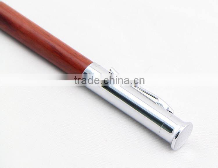 transparent liquidly ink wooden gel pen