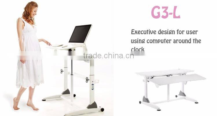 TCT workstation G3-L height adjustable , tilt-able Computer desk