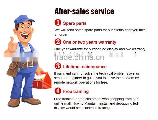 P10-B Outdoor SMD 1/4 Scan led screen display