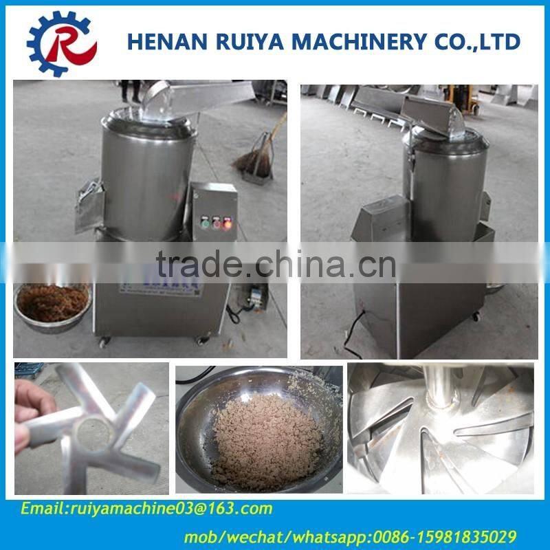 Ginger garlic grinder machine/ ginger garlic paste making machine 0086-15981835029