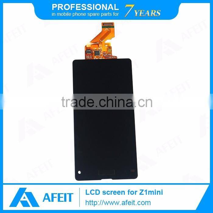 Full LCD display touch digitizer assembly for sony Xperia Z1 Compact display