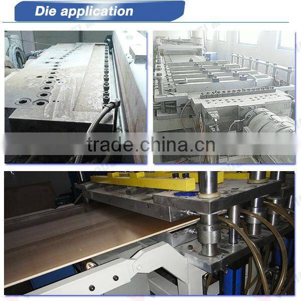 2014 inner pvc foaming decorative moulding/line