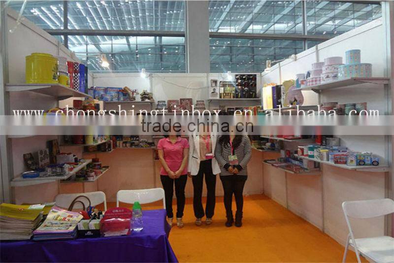 Square tea tin packaging box