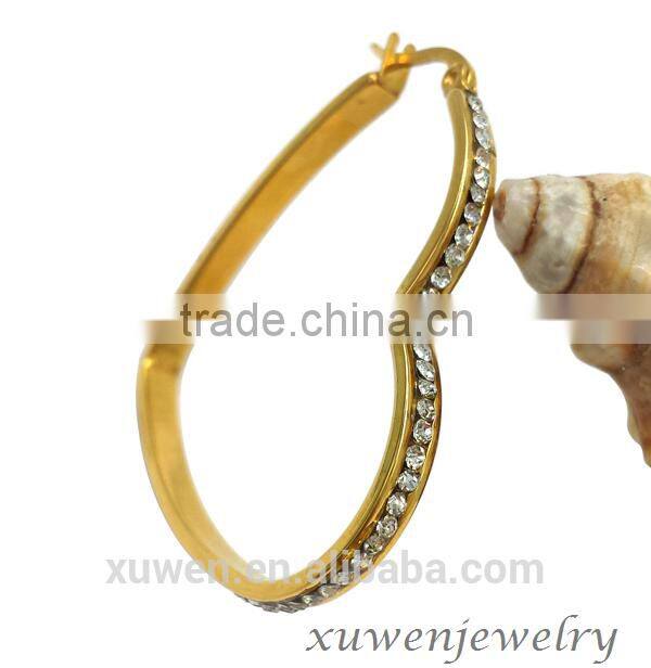 vacuum IPG stainless earrings