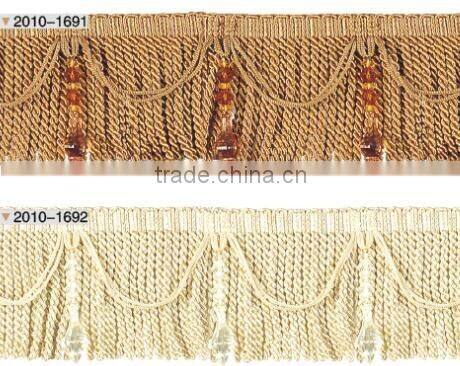 polyester cotton fringe