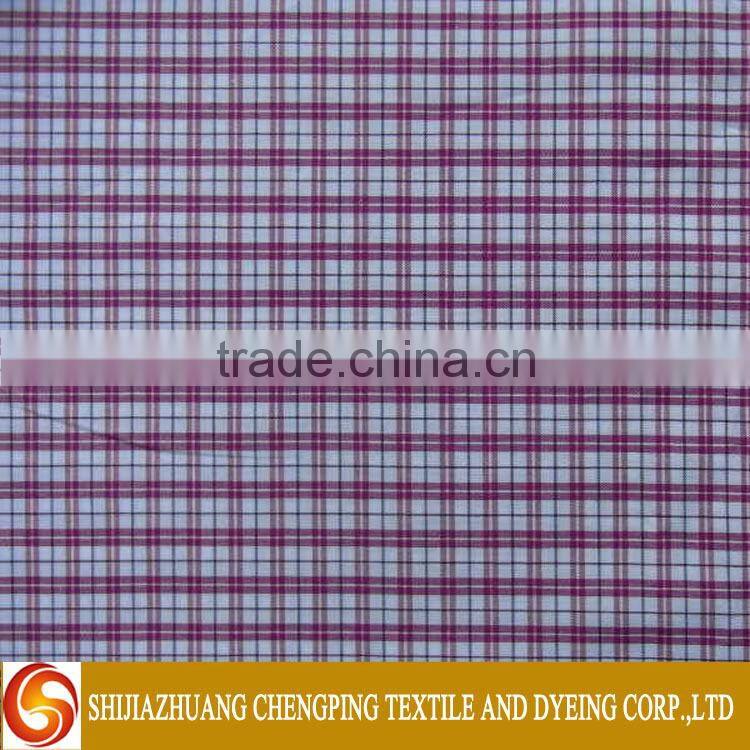 textile organic cotton Yarn Dyed Fabric For clothing from china