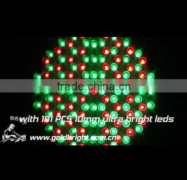 led IR remote control slim par can color wash stage light