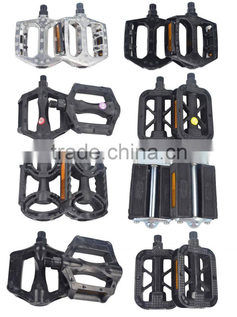 hot sale high quality wholesale price durable aluminum alloy leather bicycle Pedals bicycle parts