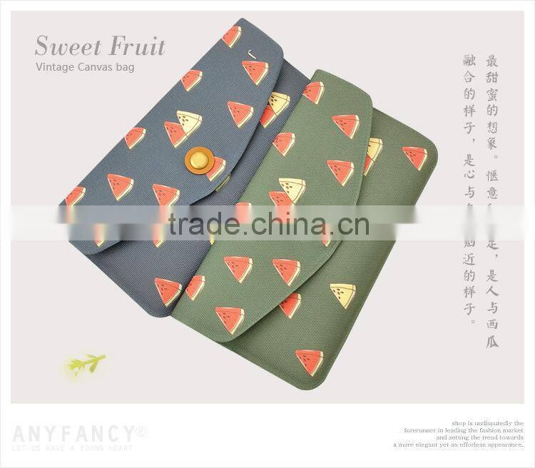 2014 new multifunction women canvas phone bag,Korean ladies card holder