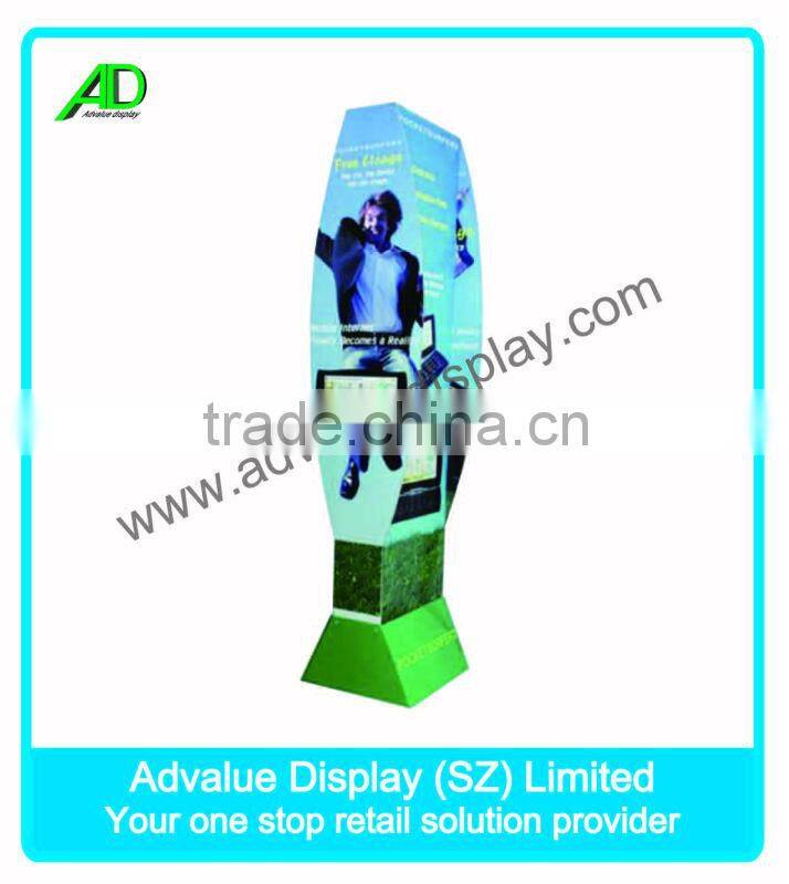 environmental 4c printing laptop photo standee