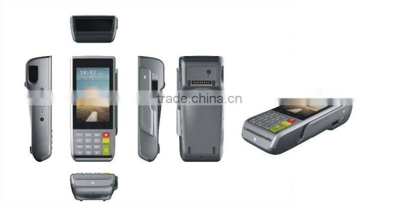 Factory Direct Sale China's Handheld Android mobile pos terminal wireless with printer --S1000