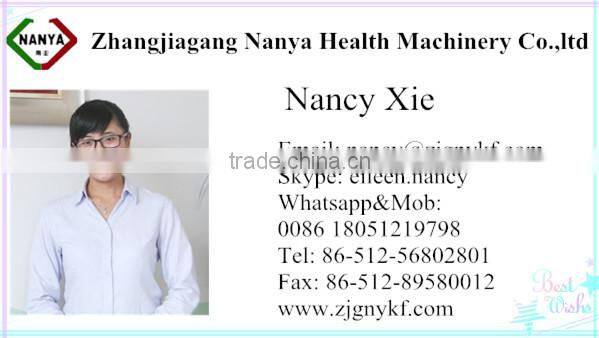 Lumbar traction device massage bed