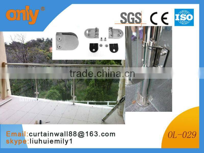 stainless steel rail clamp