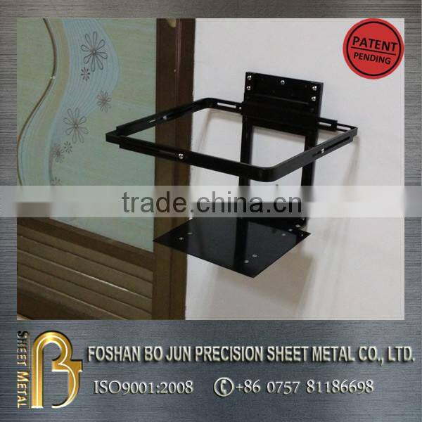 Adjustable metal bracket for single square / rectangular flowerpot 10" to 19"