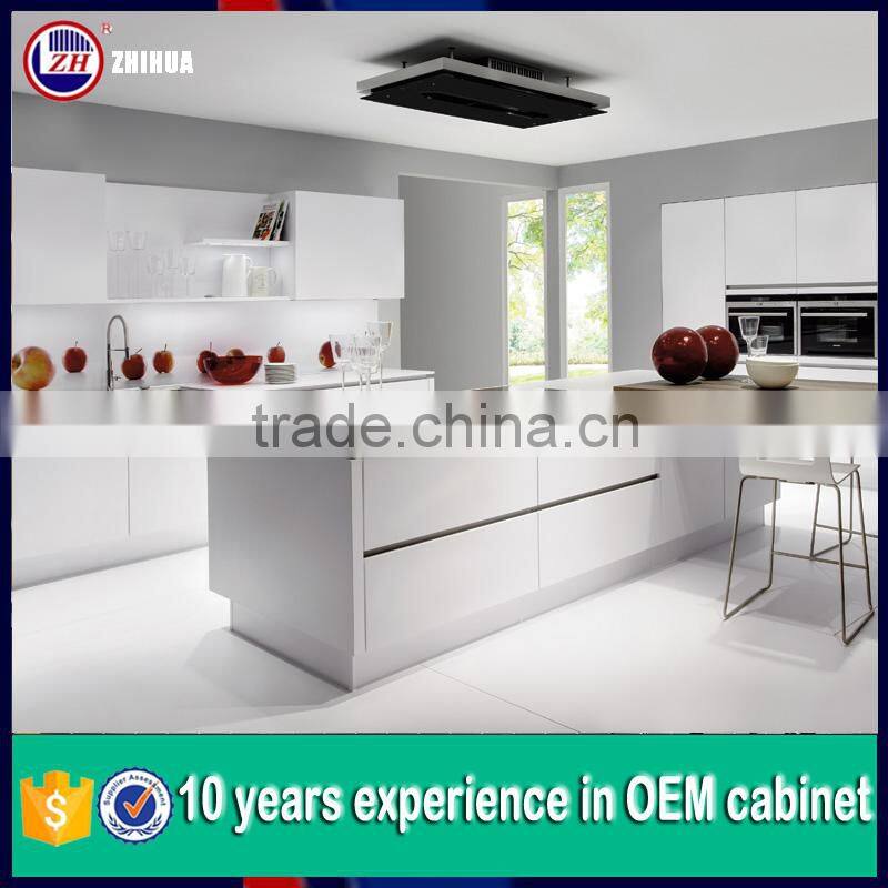 modern lacquer kitchen cabinets/UV or acrylic modular kitchen design for kitchen furniture high gloss uv kitchen cabinet