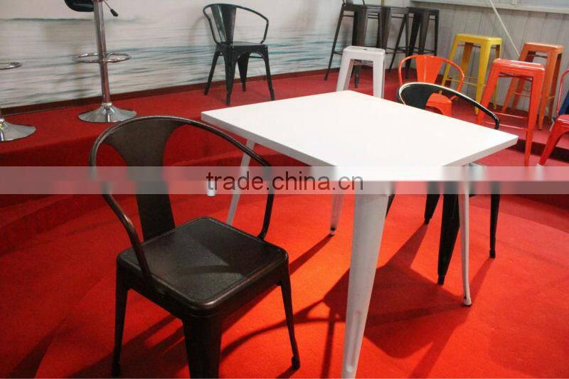 2014 hot sell metal high coffee chair