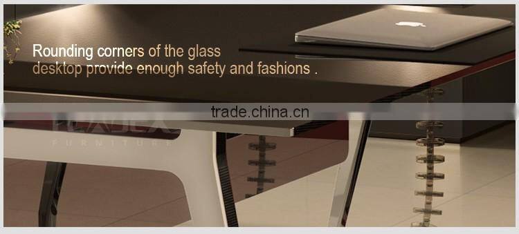 popular modern office furniture glass office desk