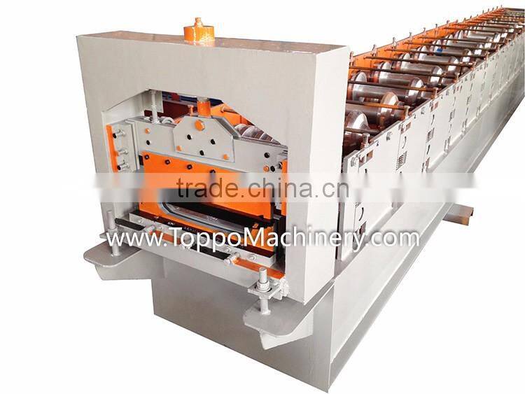 Construction high speed cold steel iron roof sheet machine