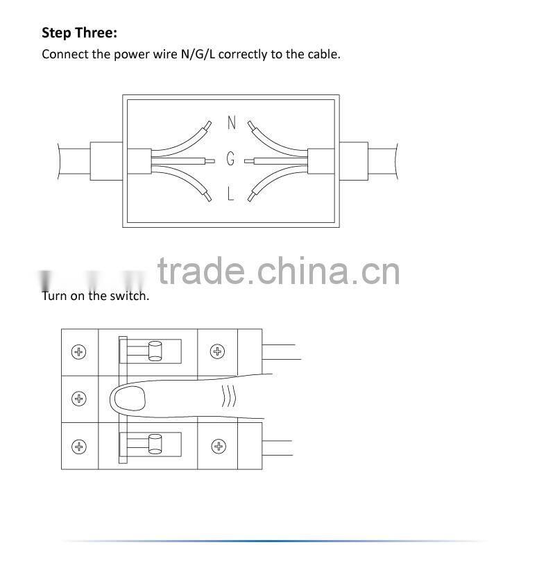 High Lumen Module High Power 50W Waterproof LED Tunnel Light
