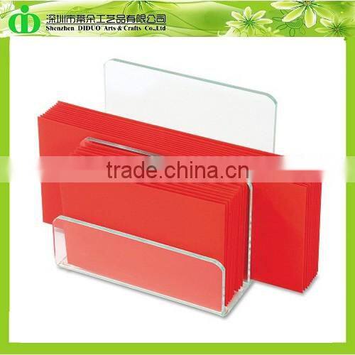 DDO-0049 Trade Assurance Modern Acrylic Desktop Letter Holder
