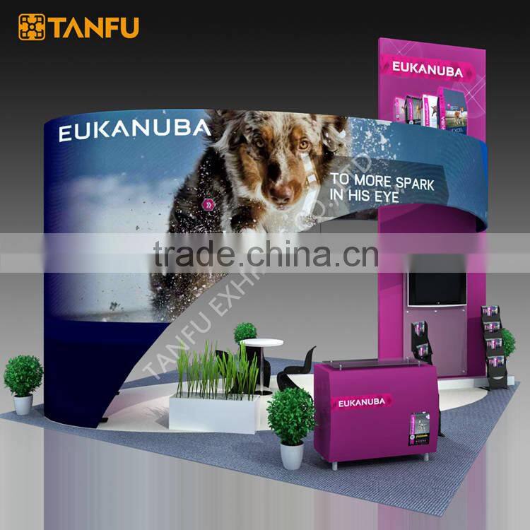 TANFU 10m x 10m Exhibition Display Design for Trade Show