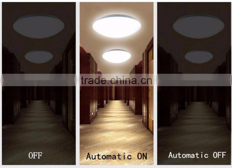 Radar sensor emergency led ceiling light
