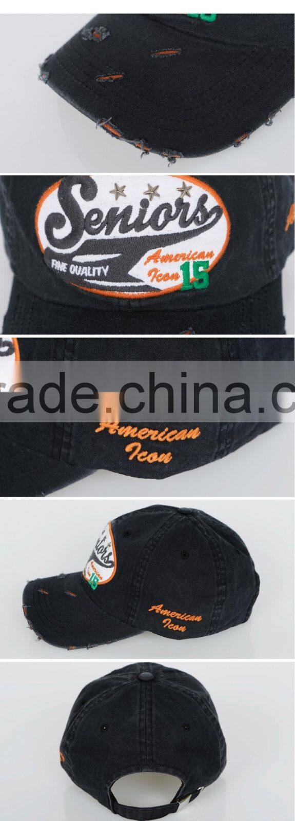High Quality Embroidery baseball cap .sport hat