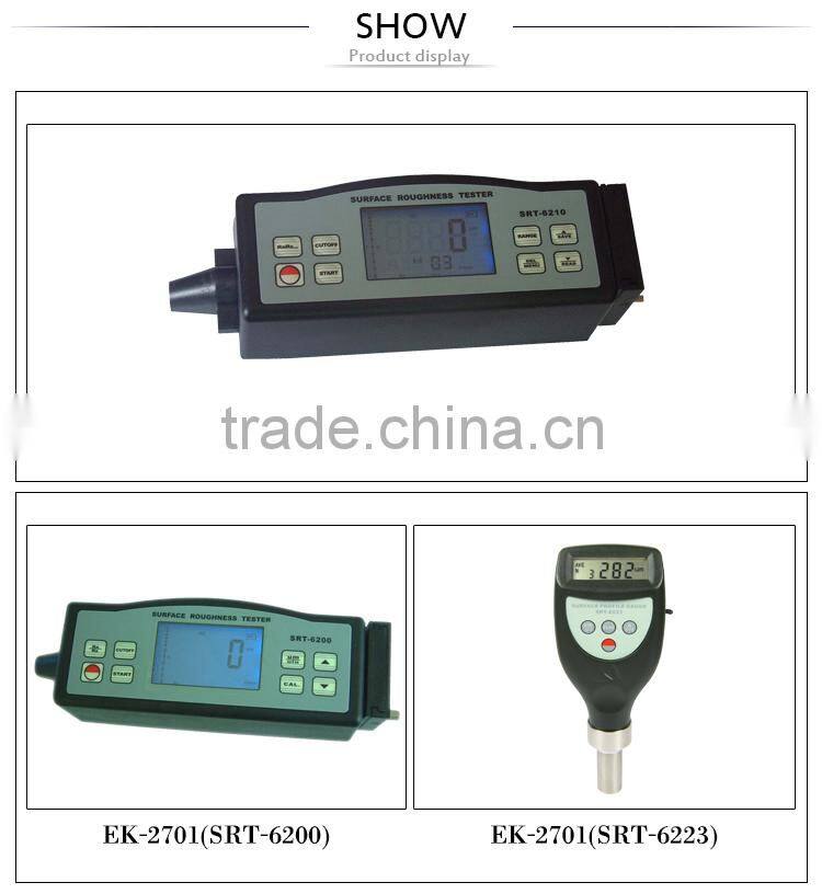 Surface roughness Tester Handheld Surface Roughness Meter Portable Profilometer