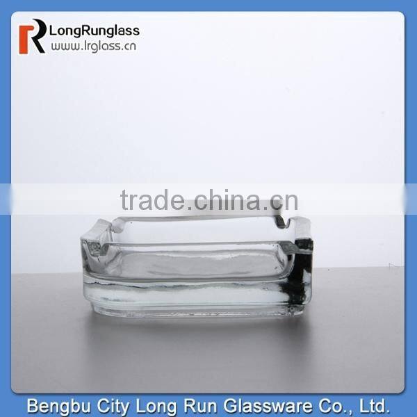 LongRun alibaba giftware whole sale square glass cigar ashtray