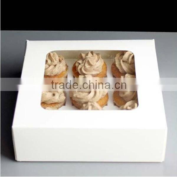 Folding A4 Size Paper Cupcake Box