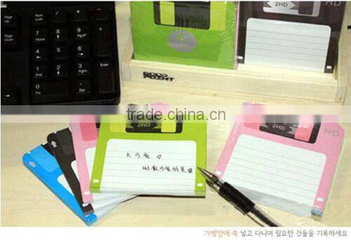 Floppy Disk Notepad Bookmark Marker Memo Sticky Notes