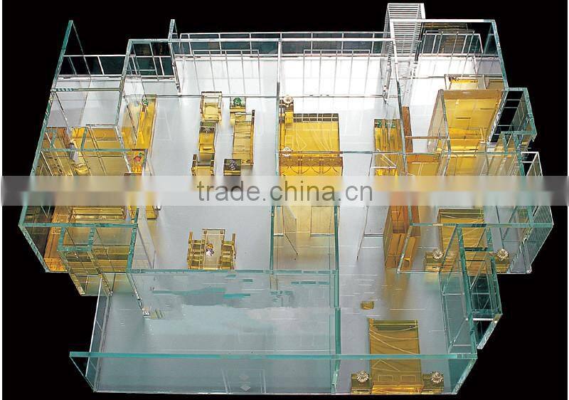 3D Architectural Models for Villa Design, Handmade Maquette building scale model