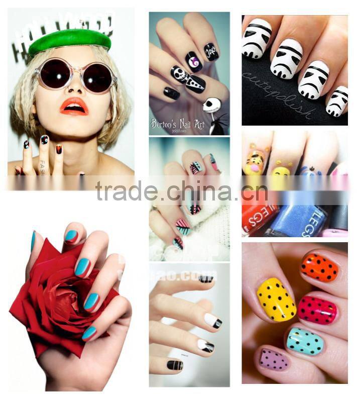 30 colors Multicolor Nails Striping Tape Line DIY Nail Art Tips Decoration Sticker