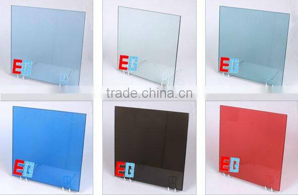 clear PVB film laminated glass