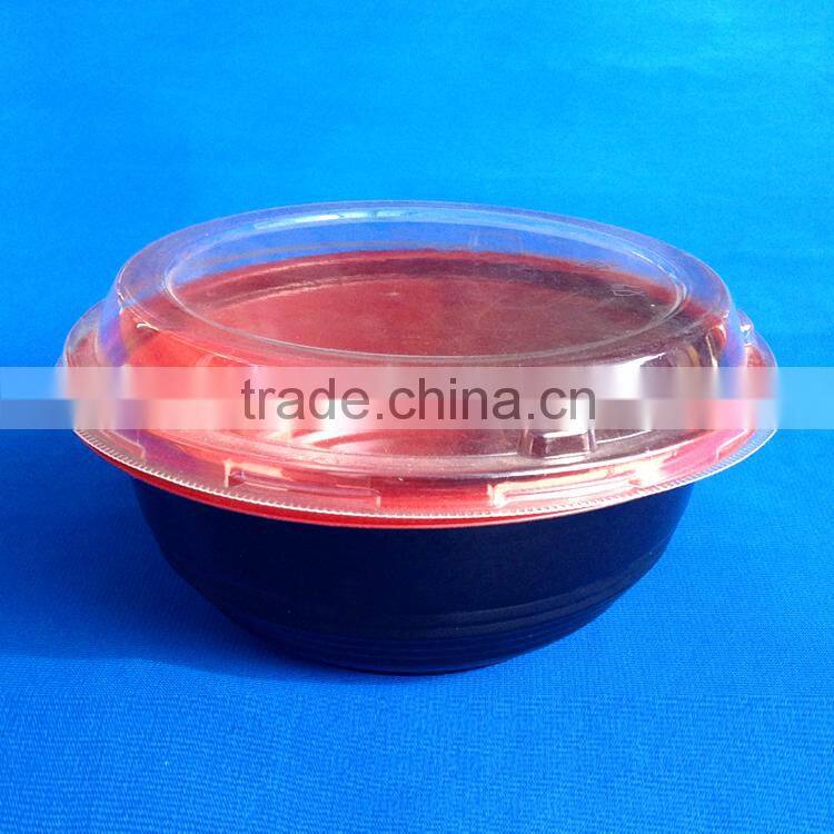 With Transparent Lid Plastic Bowl