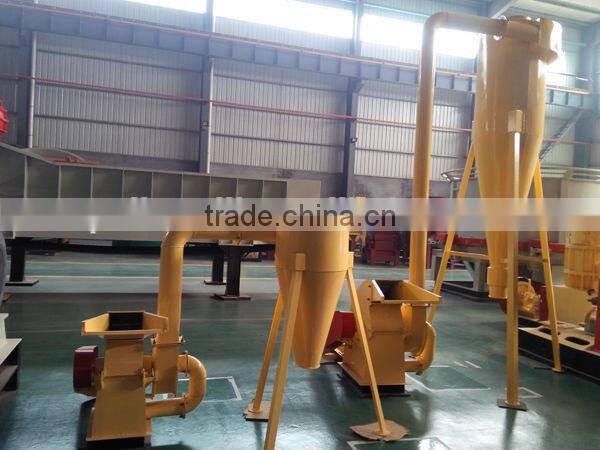 small hammer mill crusher with cyclone