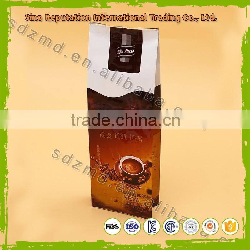 Side gusset custom printing 12oz coffee bag for coffee wholesale