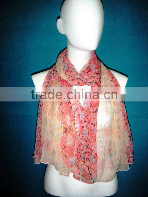 Chiffon new print scarves/scarf