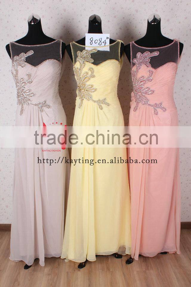 Exclusive Modern Brazil Long Dress Evening Asymmetrical Arabic Wedding Dress